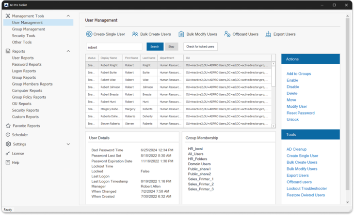 Active Directory Pro Toolkit 2.013