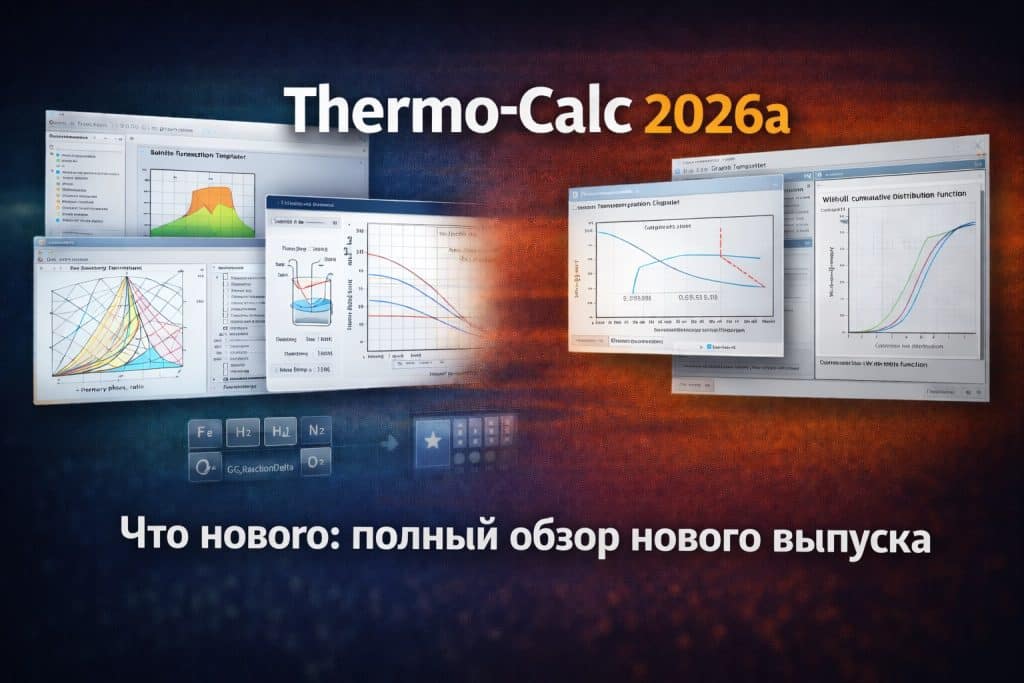 Thermo Calc 2026a software update preview