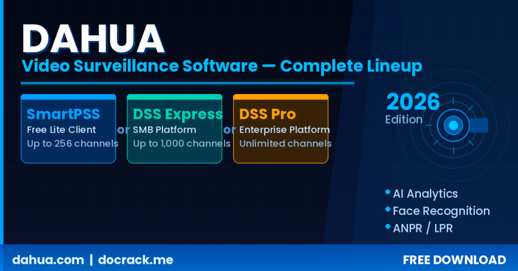 dahua smartpss dss express dss pro banner