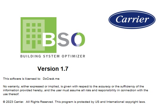 Carrier Building System Optimizer 1.7