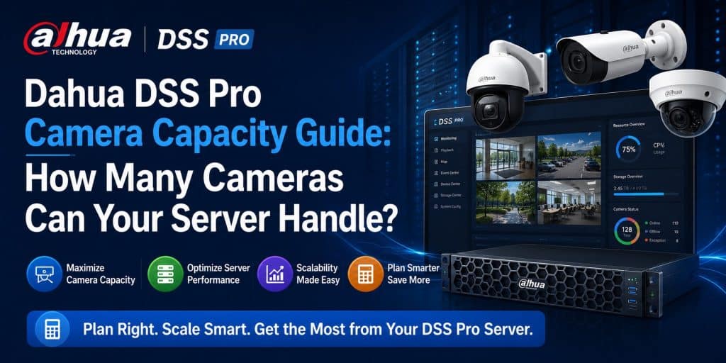 Dahua DSS Pro Camera Capacity Guide How Many Cameras Can Your Server Handle