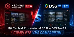 HikCentral Professional 3.1.0 vs DSS Pro 8.7 Complete VMS Comparison