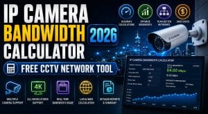 IP Camera Bandwidth Calculator