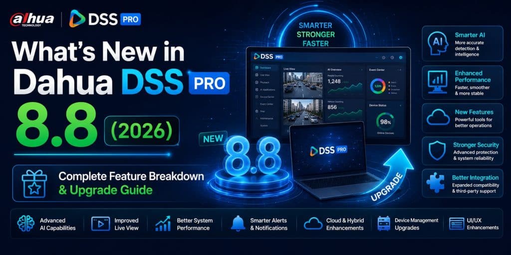 What’s New in Dahua DSS Pro 8.8 (2026)