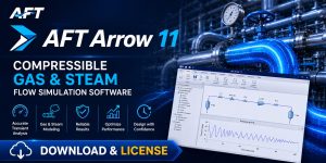 AFT Arrow 11 — Compressible Gas & Steam Flow Simulation Software