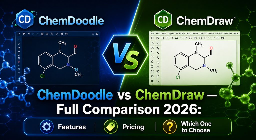 ChemDoodle vs ChemDraw — Full Comparison 2026 Features, Pricing, and Which One to Choose