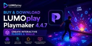 LUMOplay Playmaker 4.4.7 License & Download Interactive Floor & Wall Software