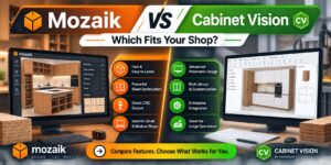 Mozaik vs Cabinet Vision — Which Fits Your Shop