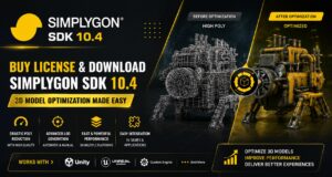 Simplygon SDK 10.4 3D Asset Optimization Software